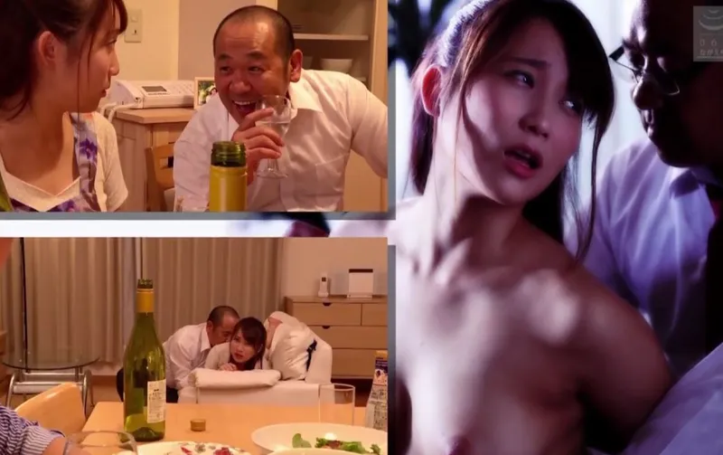 Gã sếp khốn nạn gạ xoạc cô vợ nhân viên ngay trước mặt rồi còn dọa đuổi việc